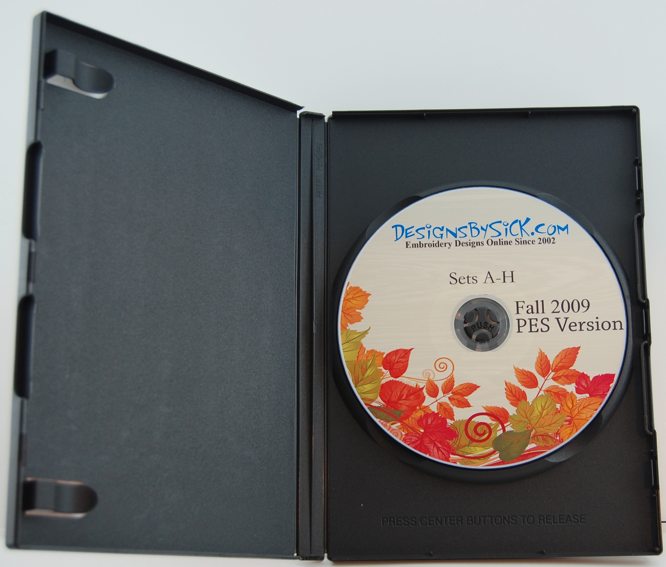 Inside dvd case with no insert card